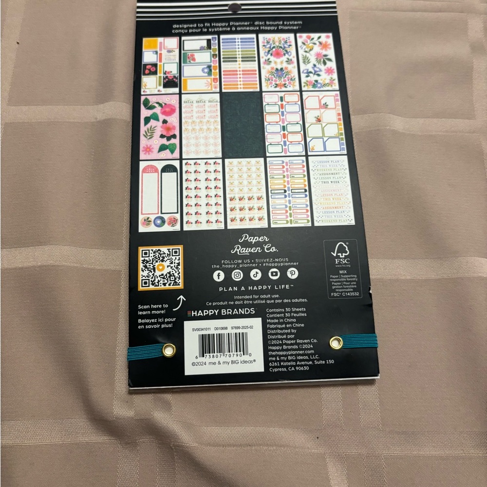 Happy Planner Vibrant Sticker Collection - Picture 2 of 2